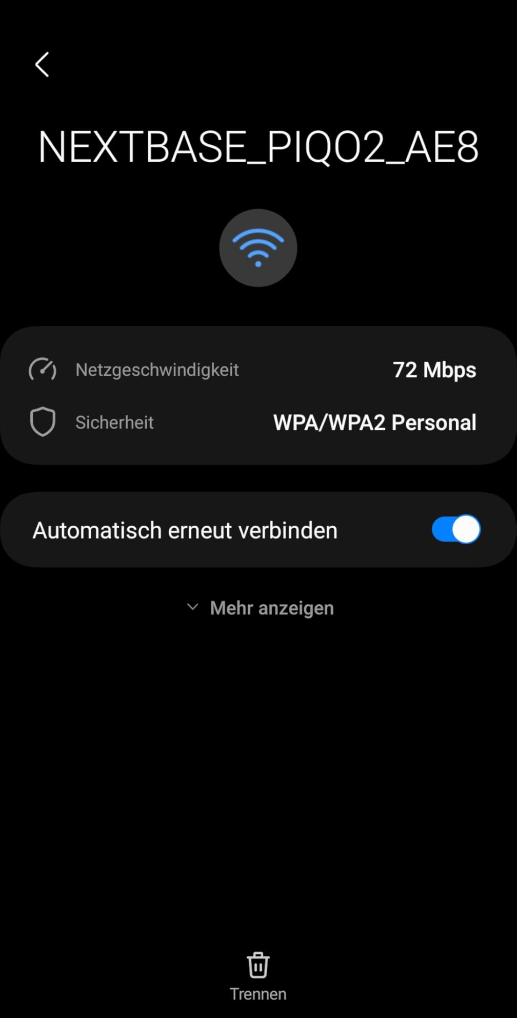 Nachts überzeugt