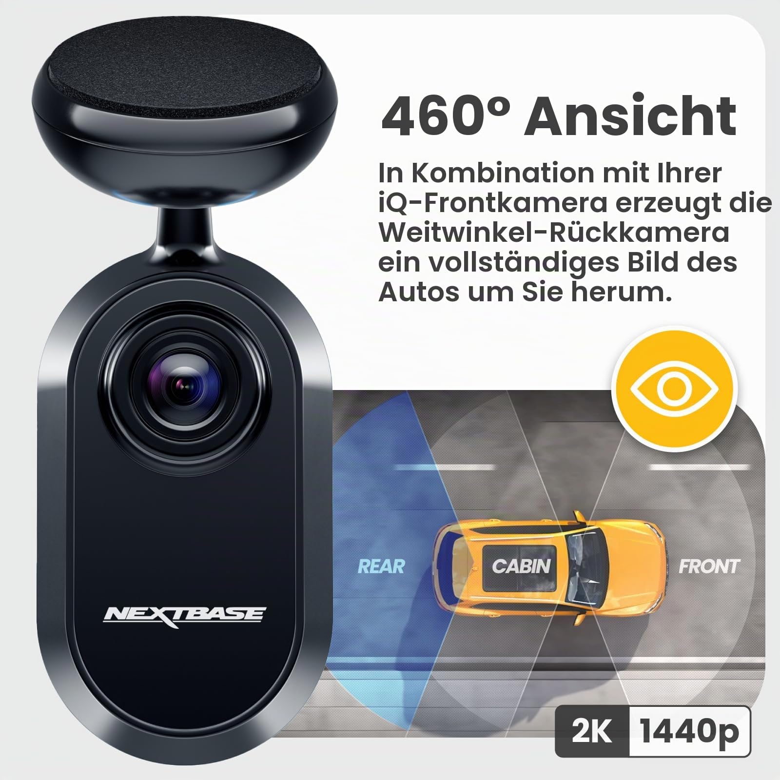 nextbase-iq-2k-rear-window-camera-qhd-heckkamera-f-r-dashcam-iq image 3