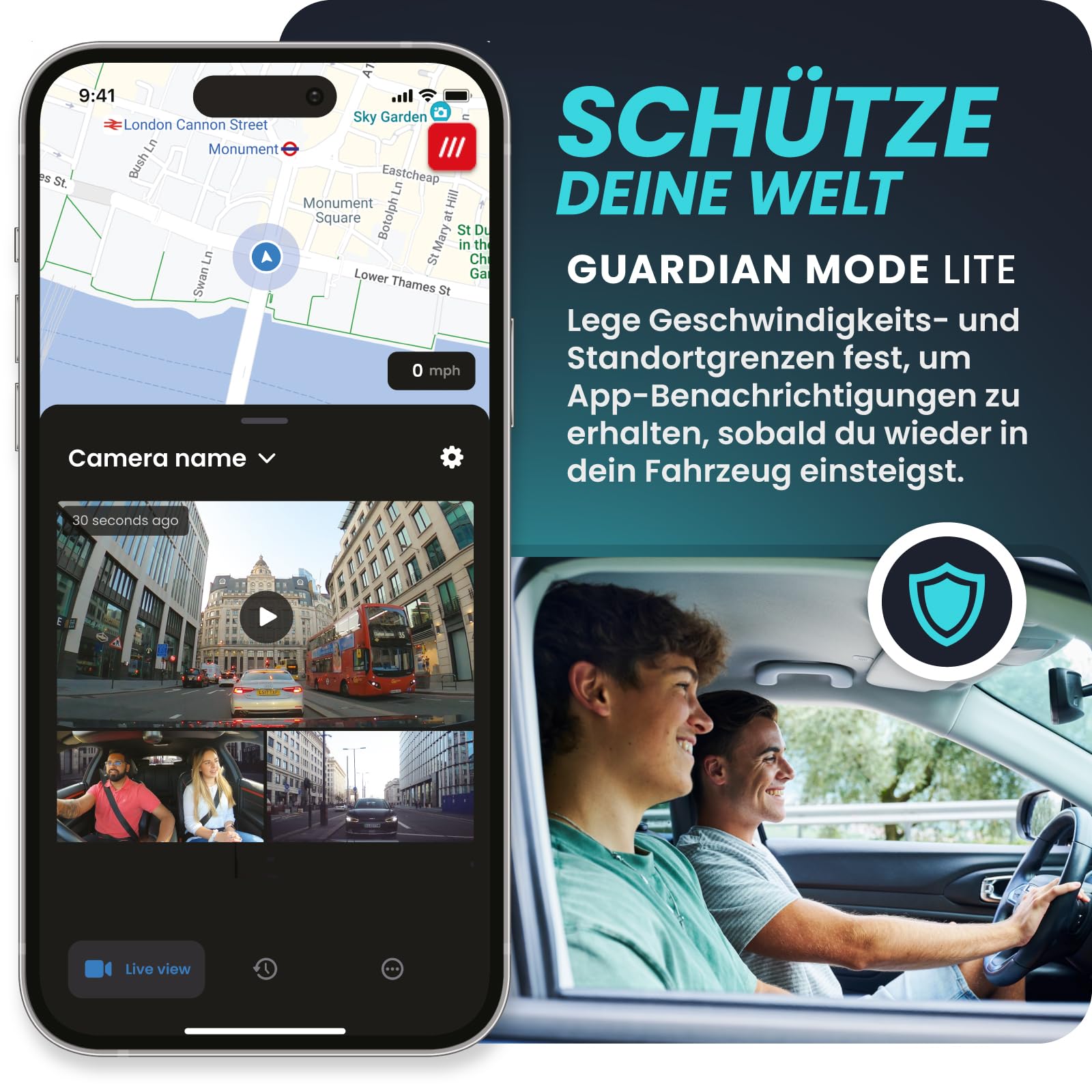 nextbase-piqo-2k-dashcam-vorne-1440p-mit-32gb-microsd image 4