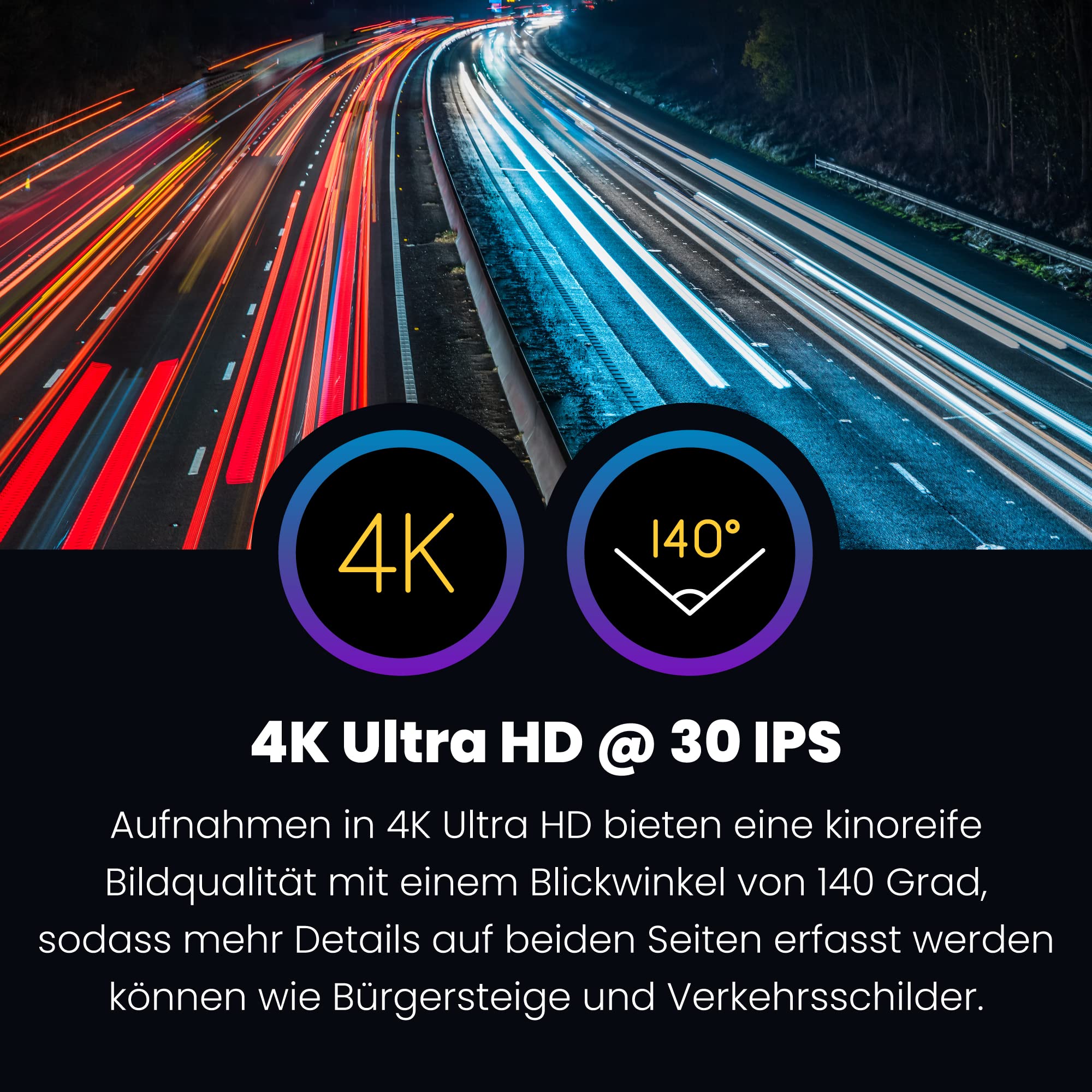 nextbase-622gw-4k-dashcam-bundle-mit-hardwire-kit-64gb-sd-und-tasche image 2