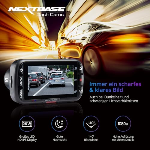 nextbase-222x-dashcam-vorne-hinten-1080p-mit-32gb-microsd image 8