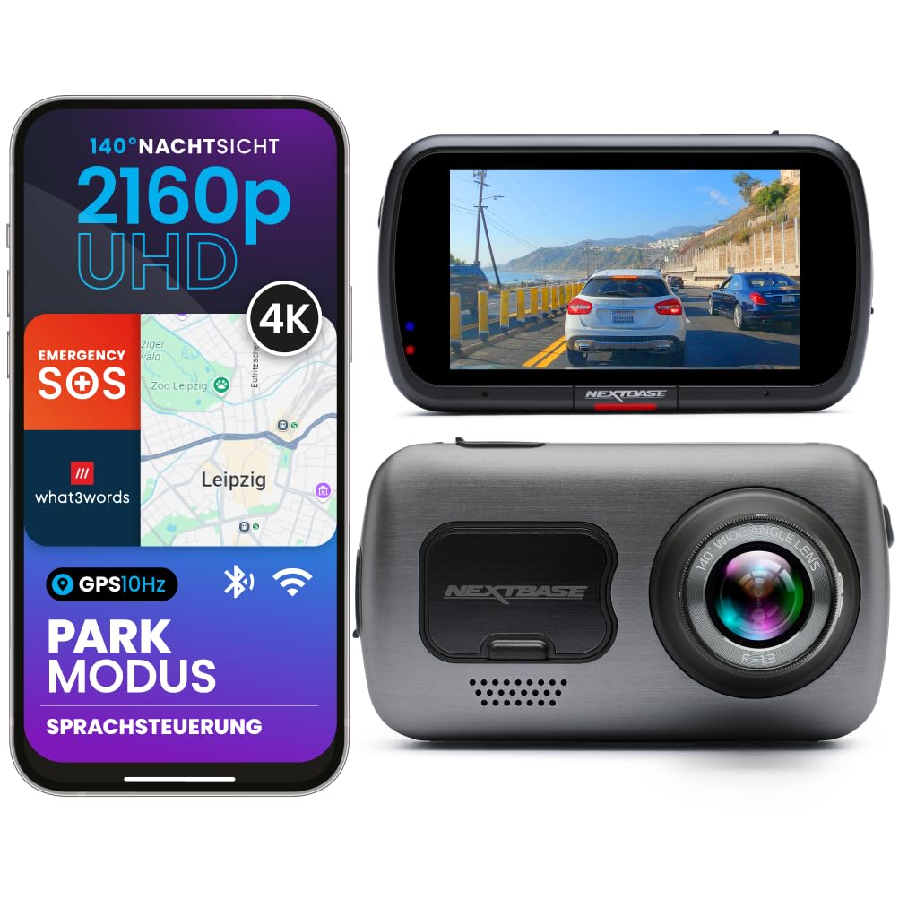 nextbase-622gw-dashcam-4k-2160p-nachtsicht-pro-parkmodus-3-zoll-display image 1